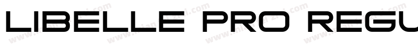Libelle Pro Regular字体转换